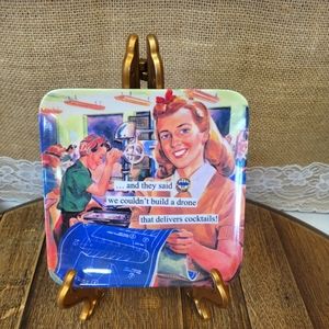 ✨️Anne Taintor Melamine Trinket Plate